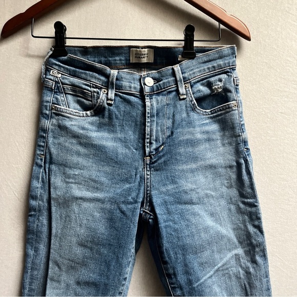 Citizens of Humanity rocket ankle Blue Women's Skinny Jeans Sz 26 - Picture 5 of 13